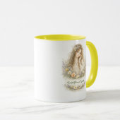 Tasse Ange de l'Esprit Fleur Sauvage (Devant droit)