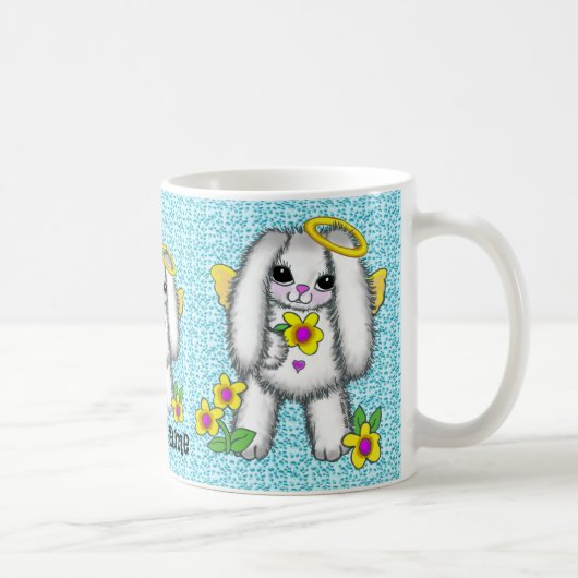 Tasse Ange Lapin de Pâques (Droite)