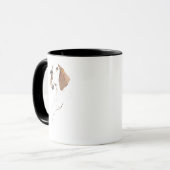 Tasse Anglais Pointer – Tasse de Café pour Maman d (Devant gauche)