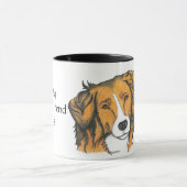 Tasse anglaise de berger - sable (Centre)