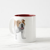 Tasse anglaise de bouledogue (Devant gauche)