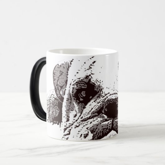 Tasse anglaise de bouledogue (Devant gauche)