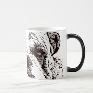 Tasse anglaise de bouledogue