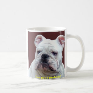 Tasse anglaise de bouledogue