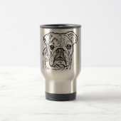 Tasse anglaise de bouledogue (Centre)