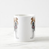 Tasse anglaise de bouledogue (Centre)