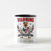 Tasse Angry Goose 4 juillet (Centre)