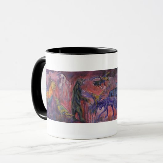 Tasse animale d'art (Devant gauche)