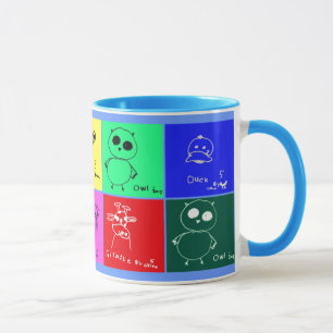 Tasse animale de dessins