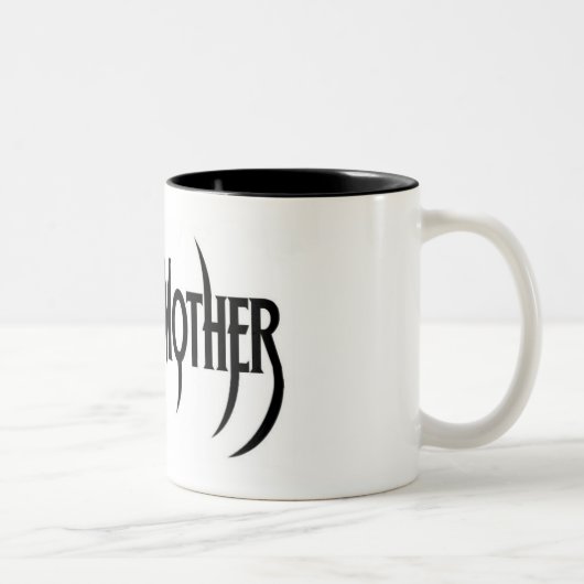 Tasse animale de logo de mère (Droit)