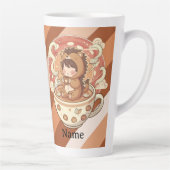 Tasse Anime Hérisson Jumbo Café & Latte 17oz (Droite)
