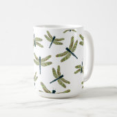 Tasse animée de libellules (Devant droit)