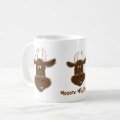 Tasse animée de vache "Plus de lait s'il vous plaî (Devant gauche)