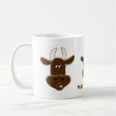 Tasse animée de vache "Plus de lait s'il vous plaî (Gauche)