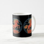 Tasse Année du Cheval de Feu (Devant droit)