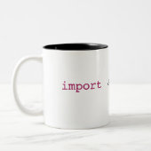 tasse anti-gravité de python (Gauche)