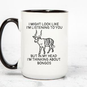 Tasse Antilope Bongo, Cadeaux pour amateur de Bong