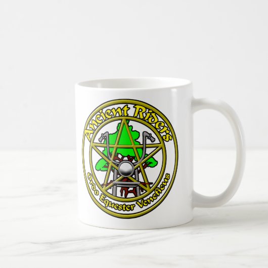 Tasse antique de cavaliers (Droite)