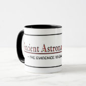 Tasse antique de théorie d'astronautes (Devant gauche)