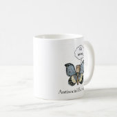 Tasse antisociale de papillon (Devant droit)