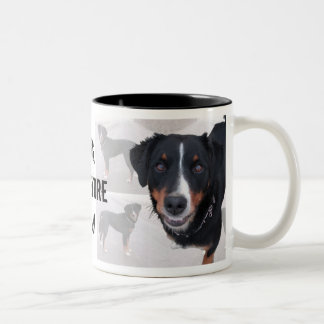 Tasse "Appenzeller Sennenhund" Tweekleurige Koffiemok