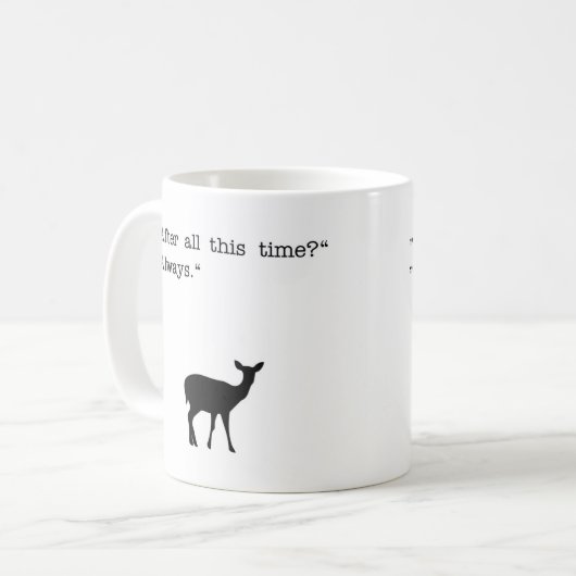 Tasse "après tout ce temps" (Devant gauche)