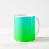 Tasse Aqua à Vert (Devant droit)