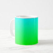 Tasse Aqua à Vert (Devant gauche)