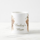 Tasse aquarelle Golden Retriever (Centre)