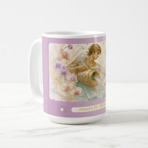 Tasse Aquarius Orchid Art Nouveau