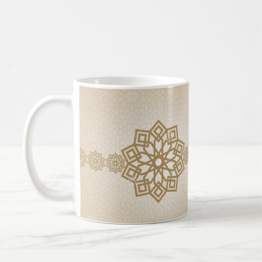 Tasse arabe de calligraphie (Gauche)