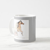 Tasse Arabe de cheval - cadeau d'amant de cheval (Devant gauche)