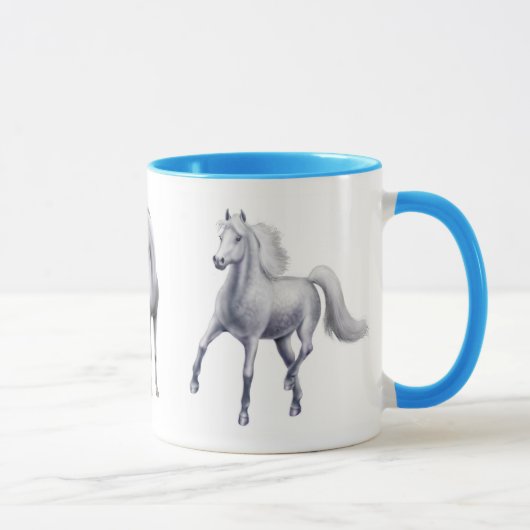 Tasse Arabe de chevaux (Droite)
