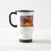 Tasse Arabe de lever de soleil de chevaux (Gauche)