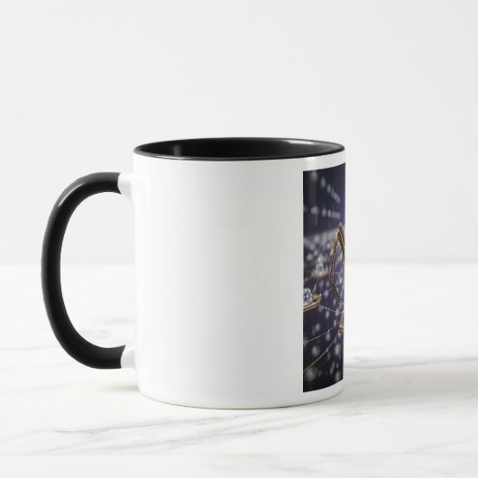 Tasse Araignée en Or Poli (Gauche)