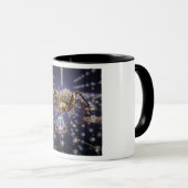 Tasse Araignée en Or Poli (Devant droit)