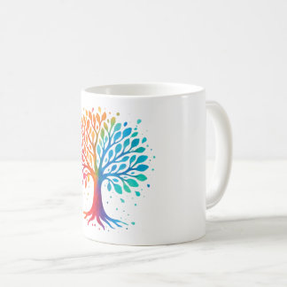 Tasse Arbre de Vie Arc-en-Ciel Pastel | Spirale Aq