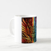 tasse arc-en-ciel tribal étrange #2 (Devant gauche)