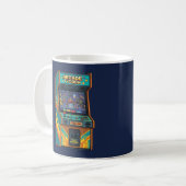 Tasse Arcade Tycoon Rétro Cabine d'Arcade Pixel 80 (Devant gauche)