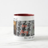 Tasse ardente de tweed de génie (Centre)