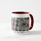 Tasse ardente de tweed de génie (Devant droit)