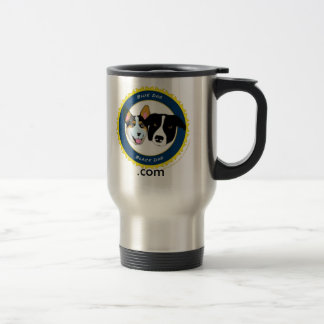 Tasse argentée de voyage
