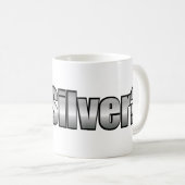 Tasse argentée obtenue (Devant droit)