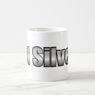 Tasse argentée obtenue