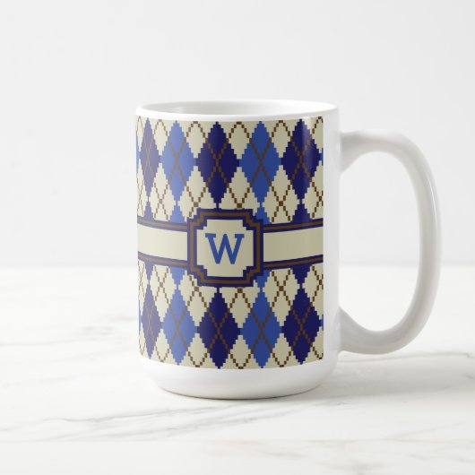 Tasse Argyle Scone Bleuets (Droite)