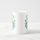 Tasse armoriale de la Chine de registre (Devant)