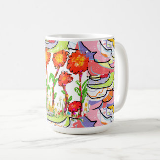 Tasse - Art Déco floral