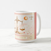 Tasse Art Nouveau Libra Rose (Devant droit)