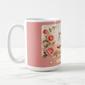 Tasse Art Nouveau Libra Rose (Gauche)