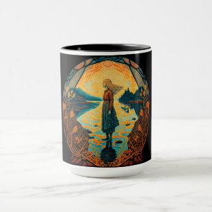 Tasse Art Nouveau Psychedelique Cadeau Tripant